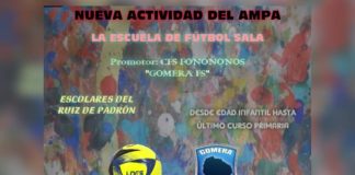 La AMPA y el Gomera FS crean la actividad ‘La Escuela de Fútbol Sala’
