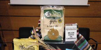 El Cabildo felicita al Gofio Imendi, galardonado como mejor gofio de Canarias