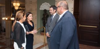  Yaiza Castilla visita el recién reformado Hotel Santa Catalina