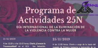 Actos de la Asociación Mujeres Gara por el Día Internacional contra la Violencia de Genero