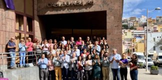 La Gomera expresa su condena a la Violencia de Género con un mensaje en defensa de la igualdad