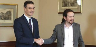 Sánchez e Iglesias firman un preacuerdo para un Gobierno «rotundamente progresista»