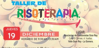 Taller de Risoterapia para personas mayores en Valle Gran Rey