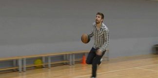 ¿Gerard Pique deja el futbol por el baloncesto?