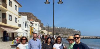 El PSOE de la Gomera felicita al pueblo de Alajeró por la finalización de los trabajos de la Avenida de Playa de Santiago