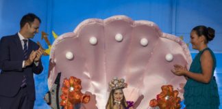 Lia Gutierrez elegida Reina Infantil del Carnaval de San Sebastián de La Gomera 2020