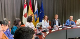 La Consejería de Obras Públicas, Transportes y Vivienda planifica la cesión de suelo para VPO en La Gomera con el Cabildo y los ayuntamientos de la isla colombina