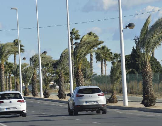 Temperaturas por encima de los 40 grados y vientos fuertes en La Gomera y Gran Canaria este martes