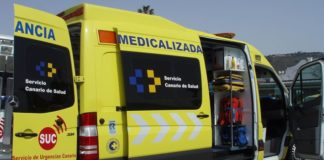 Herido con arma blanca un varón de 44 años en La Gomera