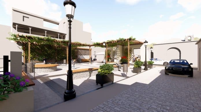 Recreación de la futura plaza de San Sebastián