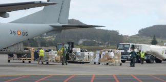 Sanidad continúa recibiendo material de protección para el personal sanitario y de riesgo ante el COVID-19