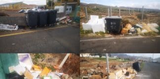 Multas de 150 euros por depositar enseres en los contenedores en San Sebastián de La Gomera