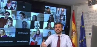 Pablo Casado lleva veinte días sin someterse a las preguntas de los periodistas en una rueda de prensa