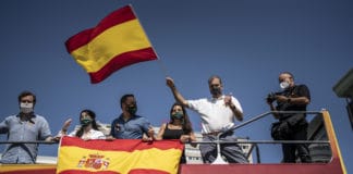 Medios de comunicación denuncian agresiones en las protestas de Vox