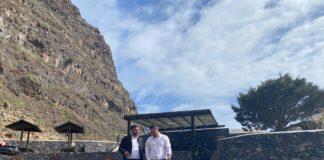 Presentación del proyecto de la reforma del mirador de la Cruz del Viento en Hermigua