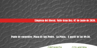 El domingo 07 de junio se llevará a cabo una campaña de limpieza del litoral de Valle Gran Rey