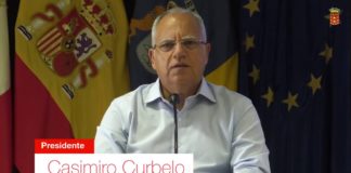 Curbelo valora la autorización de la inversión para el proyecto de la vía Paredes- Alajeró- Aeropuerto