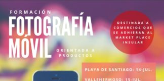 El Cabildo y la Cámara de Comercio organizan un curso de fotografía móvil dirigido a participantes en la market place
