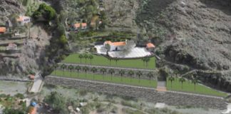 El Cabildo de La Gomera inicia los trabajos de acondicionamiento del talud de la Ermita de Los Santos Reyes