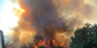 El incendio de Garafía obliga a evacuar a varias viviendas