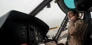 Marlene Nogueira, de niña soñaba con pilotar cazas y ahora aplasta incendios desde el aire