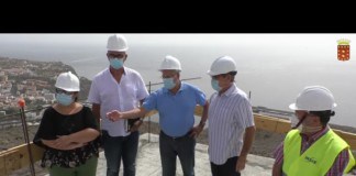 El Cabildo inicia los trabajos para la conclusión del Mirador del Cristo y la adecuación de su entorno