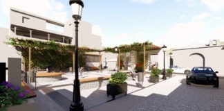Arranca la construcción de la “Plaza de San Sebastián” junto a la ermita
