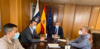 La dirección insular del PSOE de La Gomera propone diferentes acciones al consejero de Obras Públicas, Vivienda y Transportes