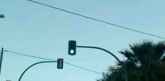 El Cabildo denuncia daños que impiden el funcionamiento de los semáforos ubicados en Tecina