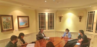 El PSOE de La Gomera se reúne con Noemí Santana para trasladarle las necesidades de la Isla en materia social