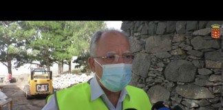 El Cabildo inicia las obras de remodelación de la zona recreativa de Las Nieves