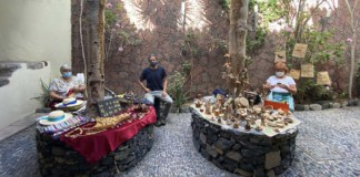 La artesanía gomera se suma a la celebración del Día Internacional del Patrimonio