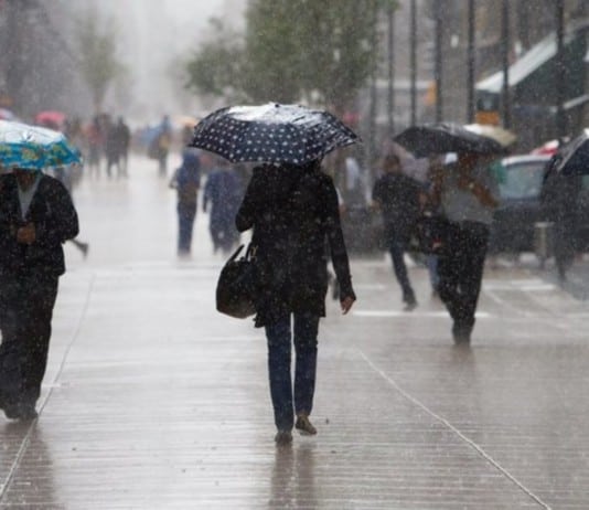 25 de diciembre: Lluvias, bajada de temperaturas y vientos en Canarias