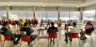 El Cabildo agradece la labor prestada por el operativo activado ante el desprendimiento en el acceso a Argaga