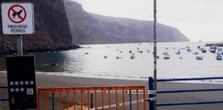 Valle Gran Rey trabaja para poder abrir la playa de Vueltas con todas las medidas de seguridad