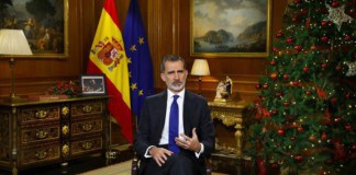 El Rey pide vencer el desánimo ante la crisis y esquiva el caso de su padre