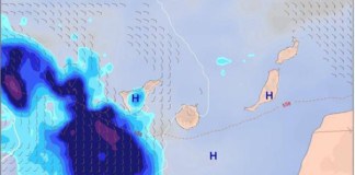 Algunas lluvias en Canarias este sábado