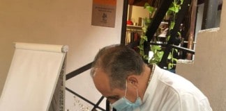 El chef Pablo Pastor impartió una taller presencial sobre emplatado y estética culinaria