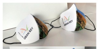 Valle Gran Rey diseña una mascarilla promocional con la imagen ganadora del último concurso de fotografía