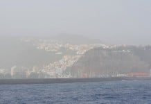 Calima y altas temperaturas en Canarias este jueves