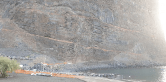 Iniciativa por La Gomera en Valle Gran Rey muestra su preocupación por la opacidad en las obras de la escollera de Vueltas
