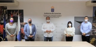 El PSOE se reúne con el consejero José Antonio Valbuena para tratar temas sobre medio ambiente y transición ecológica en La Gomera