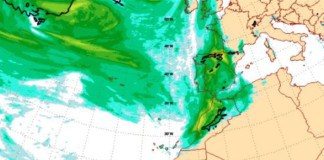 Karim, nueva borrasca con fuertes vientos y lluvias que llegarán a Canarias