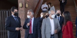 Ángel Víctor Torres: “Con la interconexión eléctrica submarina entre Tenerife y La Gomera, damos un gran impulso a la transición energética en las Islas”