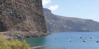 Iniciativa por La Gomera (IxLG) denuncia ante Costas las obras de la escollera de la playa de Vueltas en Valle Gran Rey