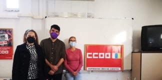 Iniciativa por La Gomera (IxLG) se reúne con Comisiones Obreras (CC.OO.) para abordar la crisis del empleo en la isla