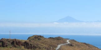 El Cabildo avanza en los trabajos de pavimentación del acceso al Mirador de El Cristo