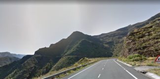 El Cabildo informa de cortes intermitentes de la GM-1 por las obras en el talud de Enchereda