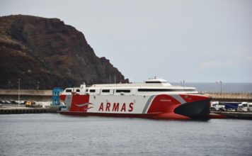 Horario de los trayectos de Naviera Armas del 02 al 8 de marzo