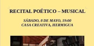 Recital Poético Musical en la Casa Creativa de Hermigua